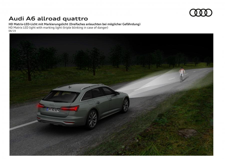 Схема Audi A6 50 TDI Allroad Quattro 2019 года  (WW) (фото 29 из 29)